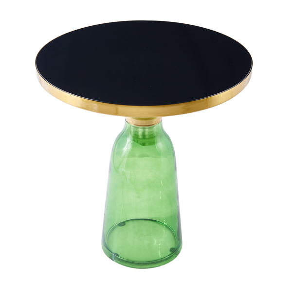 Coffee table DOLCE green & black 50 cm